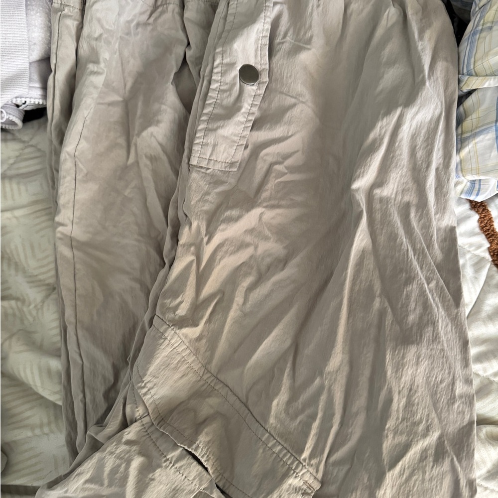 Light Gray Cargo Pants